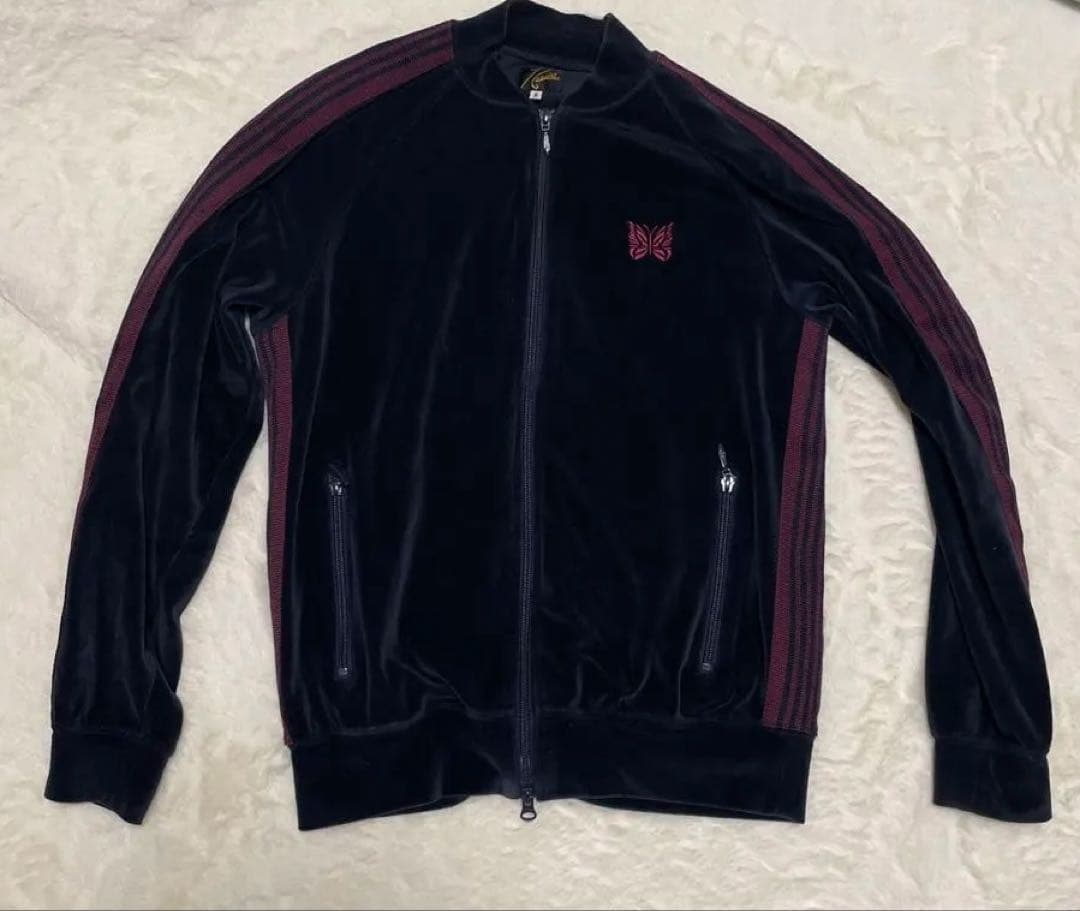 Needles ニードルズ ベロア トラックジャケット ニードルズ - ベロア トラック ジャケット | HBX