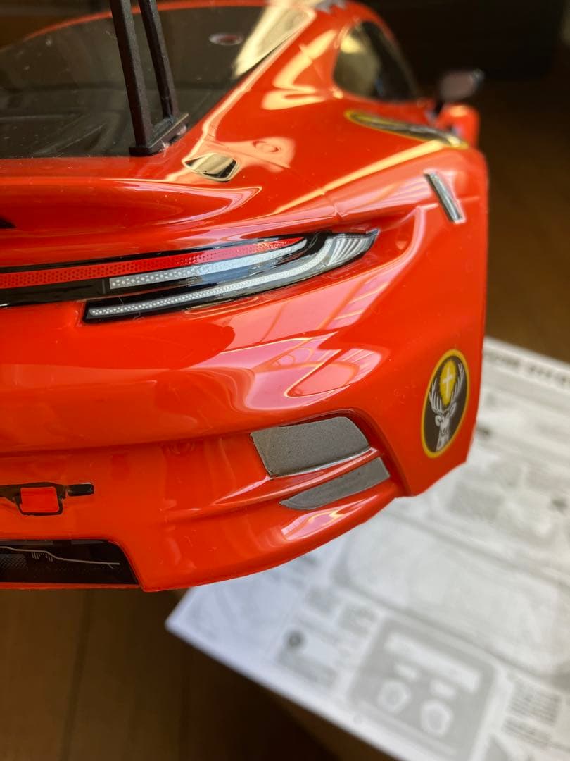 タミヤPorsche 911 GT3 R Jägermeister 風ボディ タミヤPorsche 風