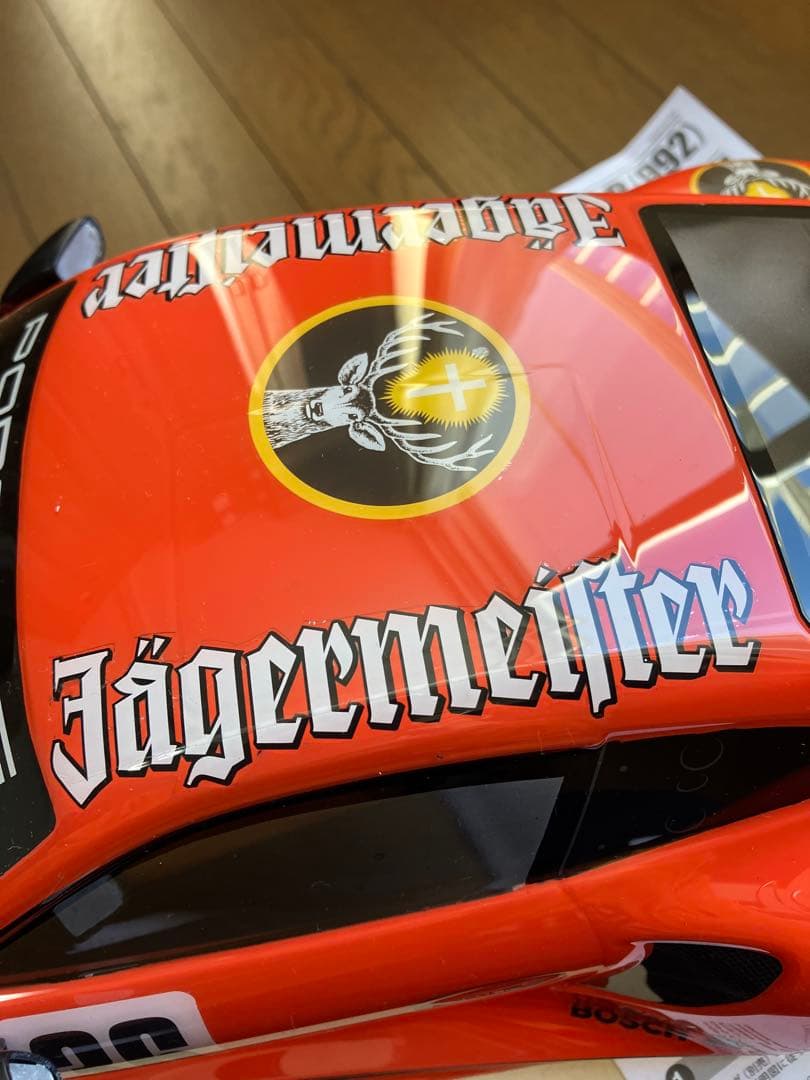 タミヤPorsche 911 GT3 R Jägermeister 風ボディ タミヤPorsche 風