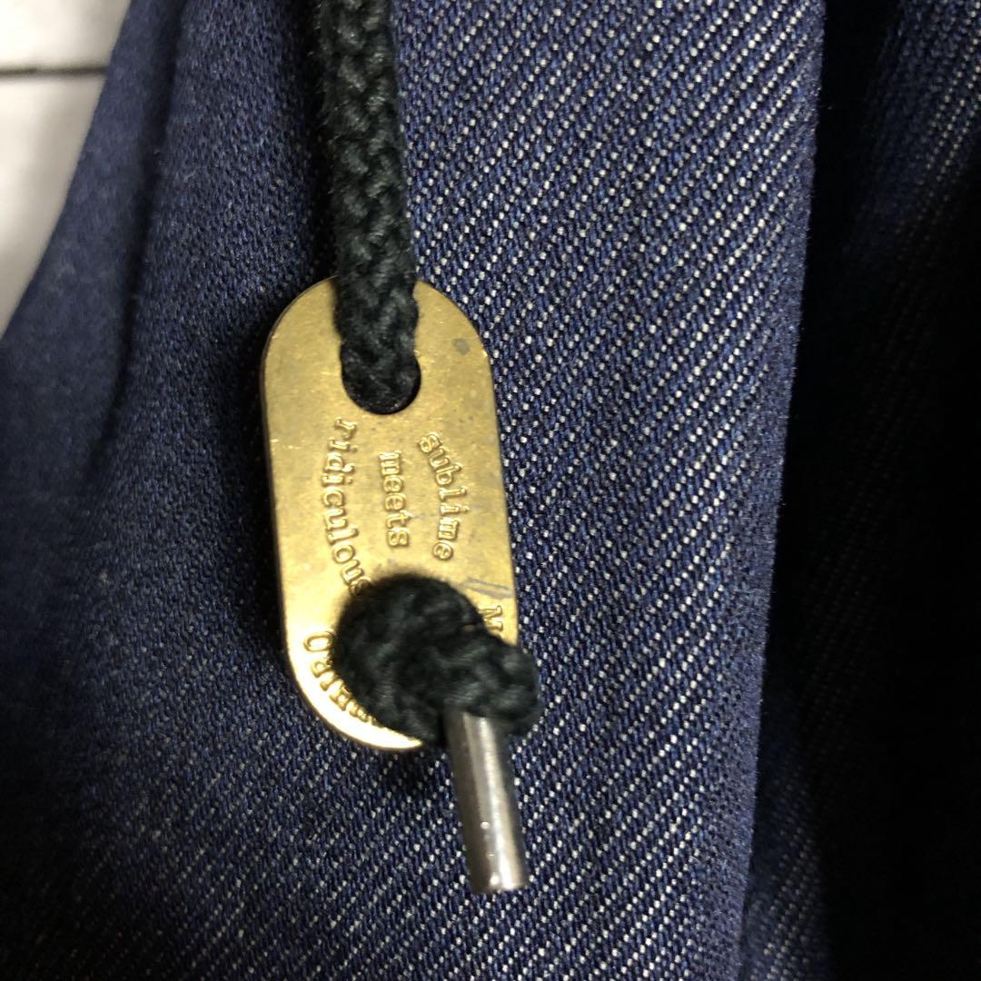 美品】ミハラヤスヒロ デニムコート アウター 中キルティングライナー