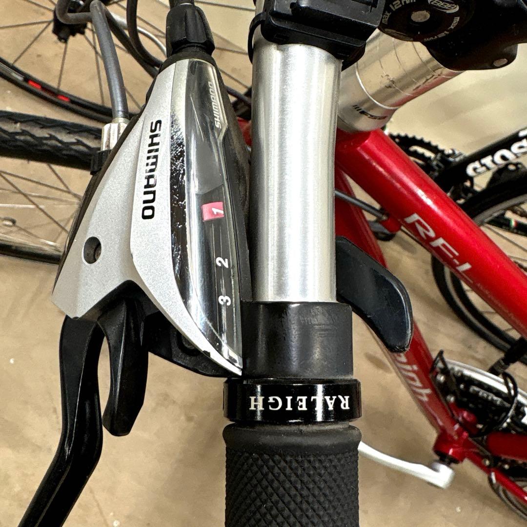 ⭕️英国名車RALEIGH（ラレー）｜大人の赤が映える｜街乗りに映える