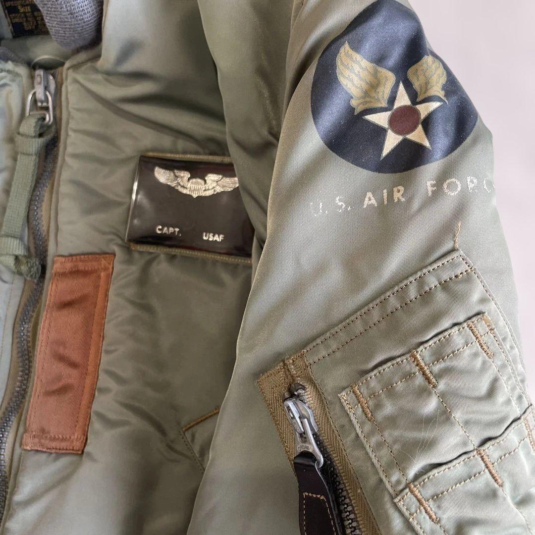 バズリクソン MA-1 1st 最初期型 レプリカ 復刻 旧M品番 良品 S - メルカリ