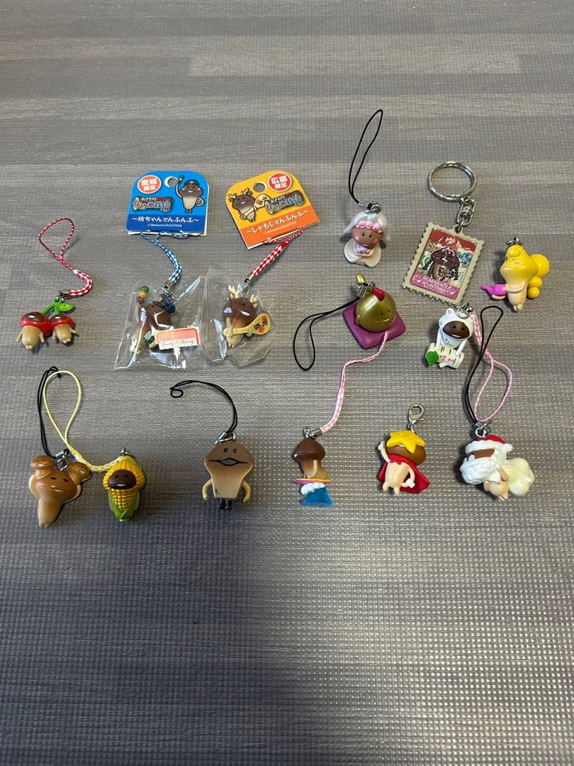 なめこ栽培キット おさわり探偵 ご当地 ストラップまとめ売り - メルカリ