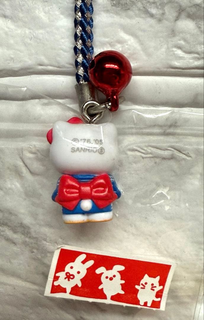 ご当地ストラップ ハローキティ 銀座カンカン娘 岩手 福島 新潟 その他
