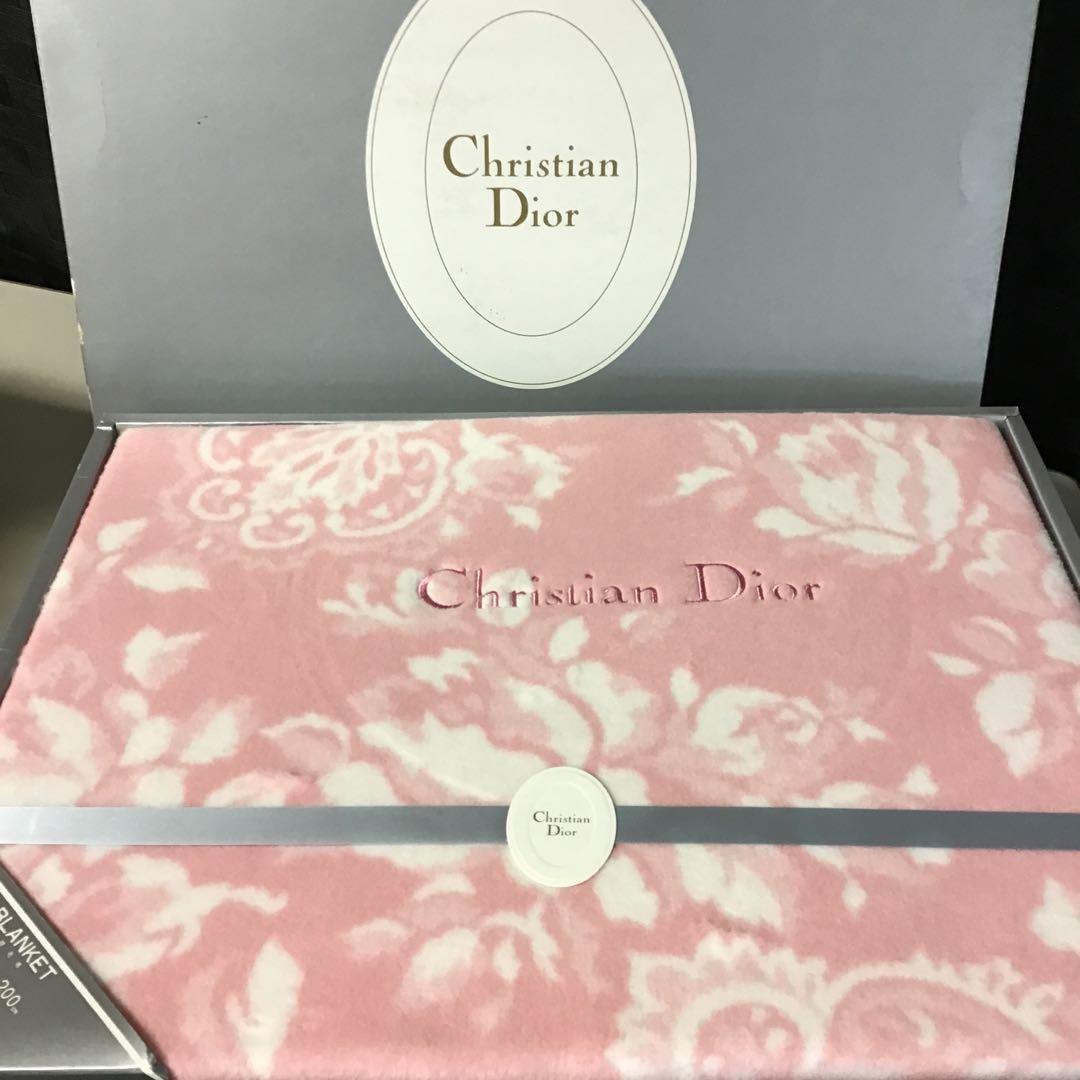 クリスチャンディオール 綿毛布 日本製 未使用 ピンク 再値下げ - メルカリ