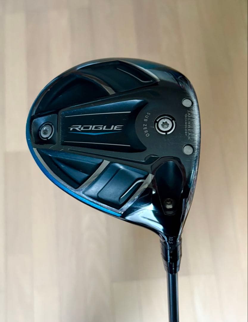 キャロウェイ ROGUE SUB ZEROドライバー　おまけ付 構えやすさと打感が向上 キャロウェイ ローグ サブゼロ ドライバー