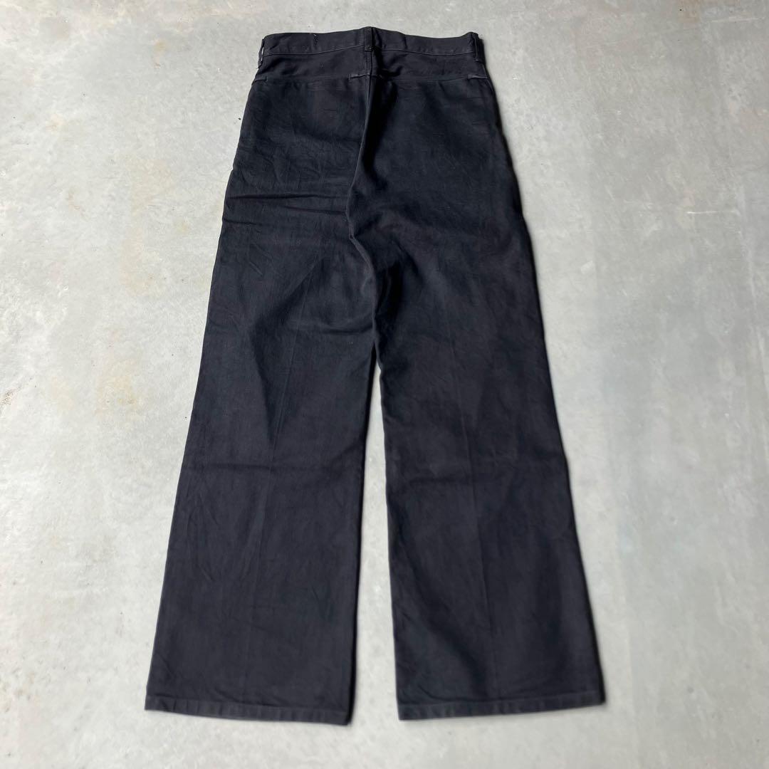 タグ付き blurhms 12.9oz Denim Slacks ブラック 0