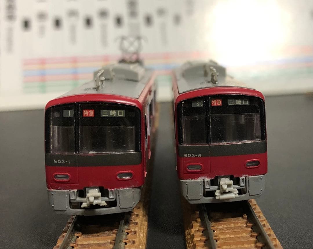 管理番号1691 京急 新600形（ガンメタリック）Nゲージ塗装済キット 2026