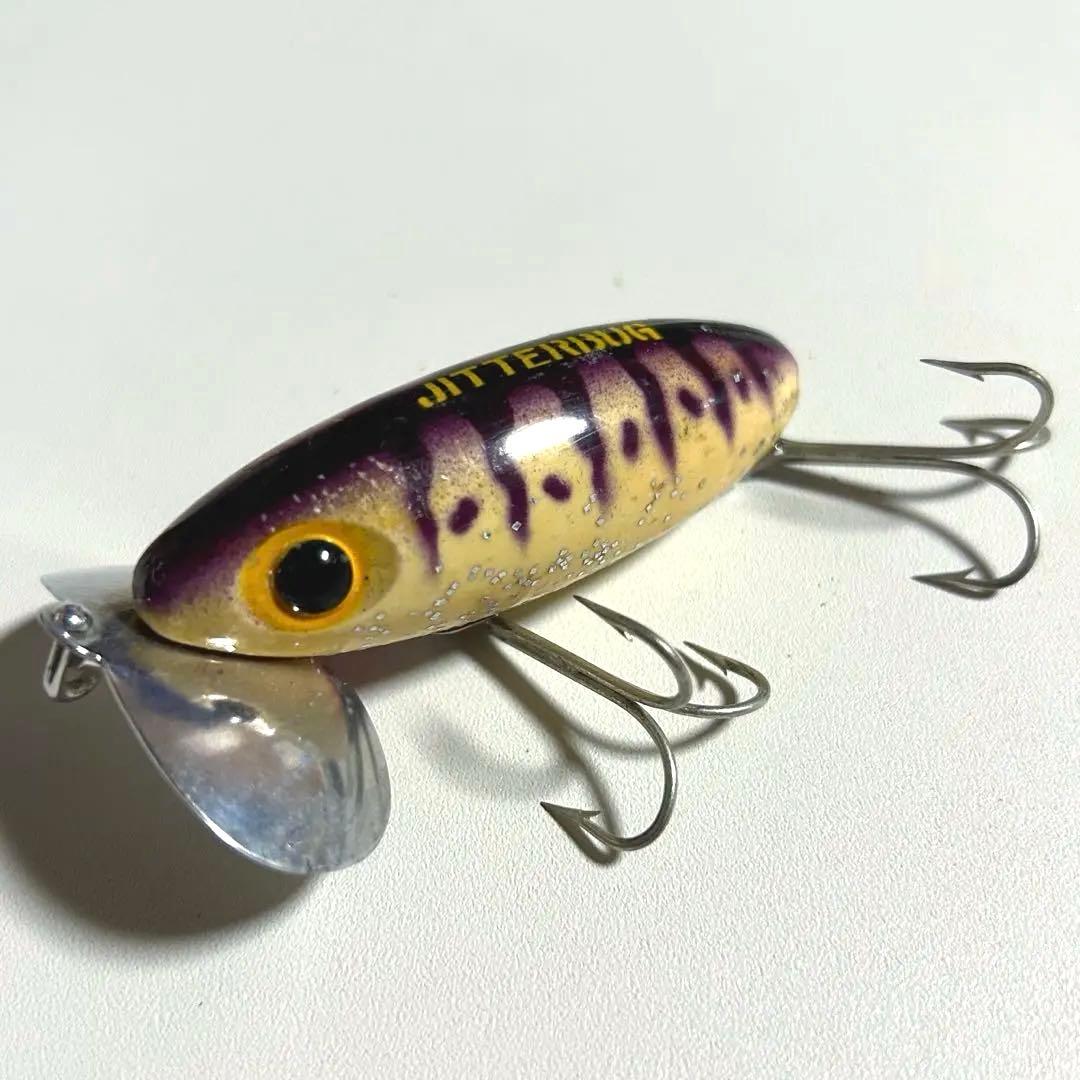 フレッドアーボガスト ジッターバグ PURPLE SOB 出目 オールド レア フレッドアーボガスト ジッターバグ PURPLE SOB 出目 オールド レア