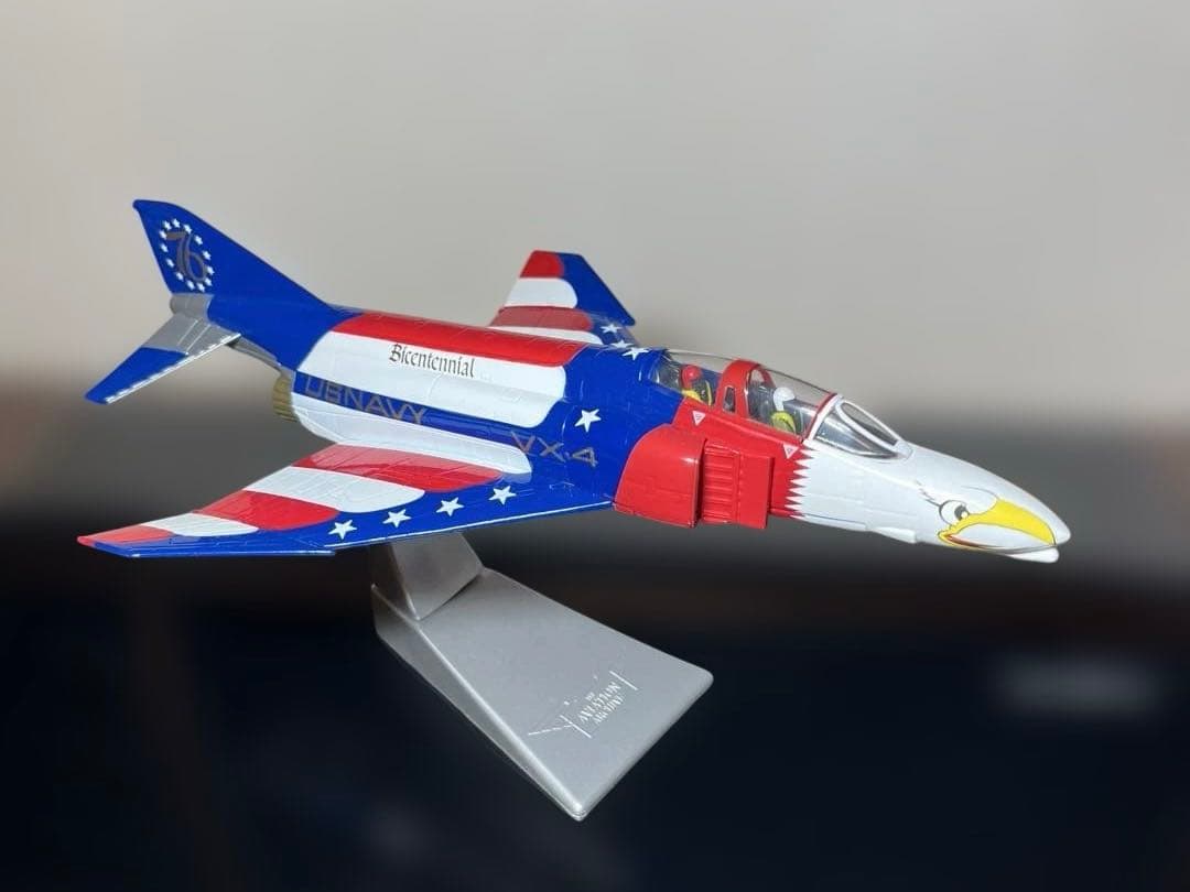 レア❗️飛行機 1/72 F-4J ファントム USネイビー 200周年モデル レア❗️飛行機 1/72 F-4J ファントム USネイビー 200周年モデル レア
