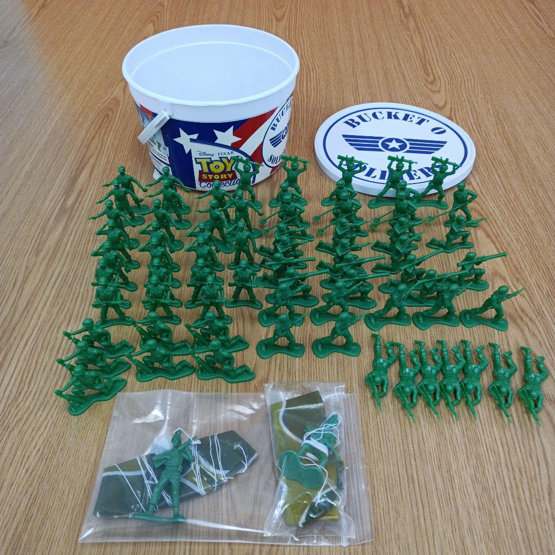 トイストーリー バケットオブソルジャーズ 72体 軍曹 グリーンアーミー