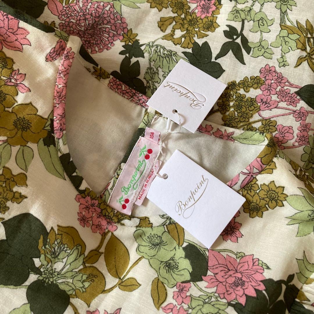 タグ付♡ボンポワン｜リネンコットン サンドレス✾リゾートワンピース