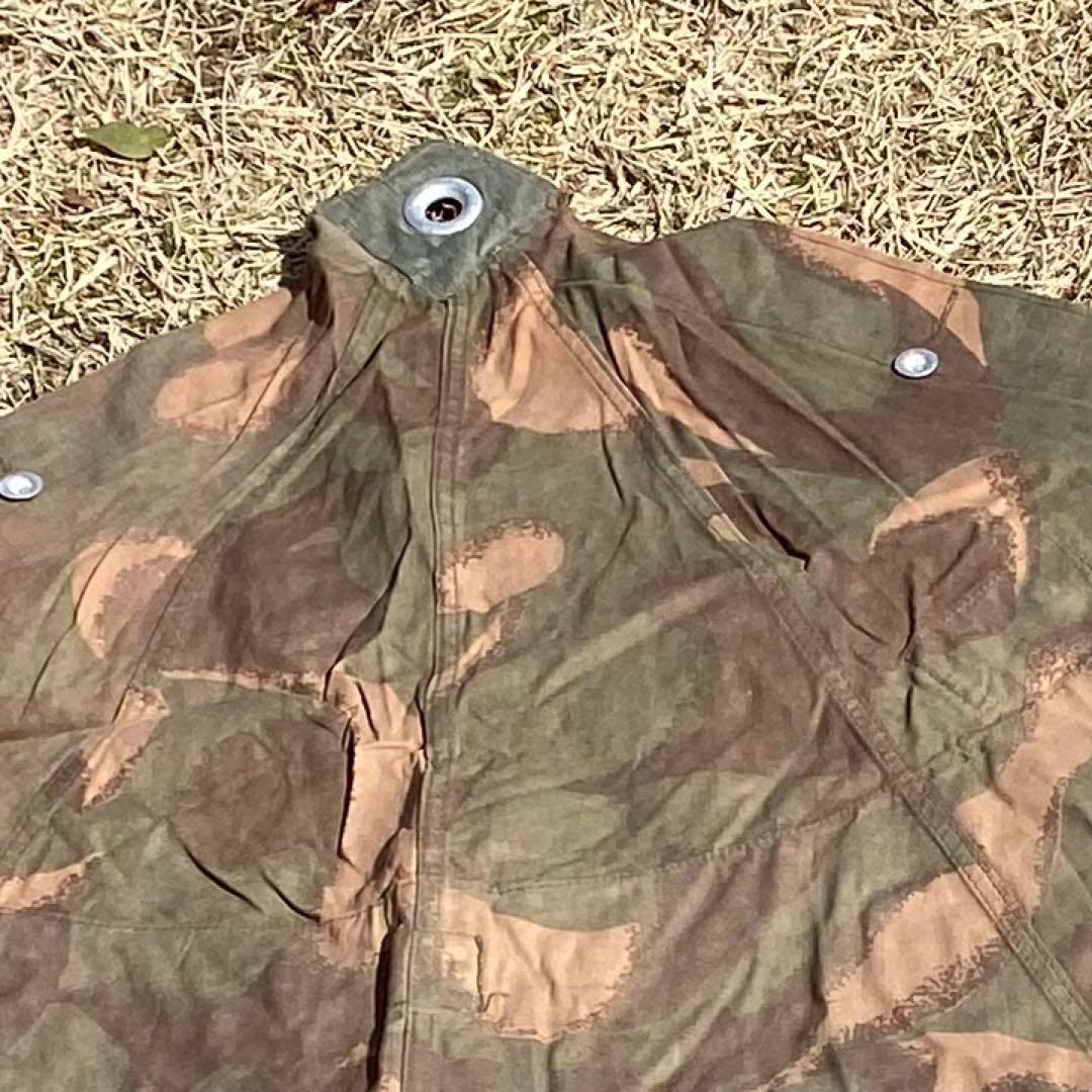 ハンガリー軍 軍幕④ ポンチョ 2枚 ポール・ペグセット ワンポールテント