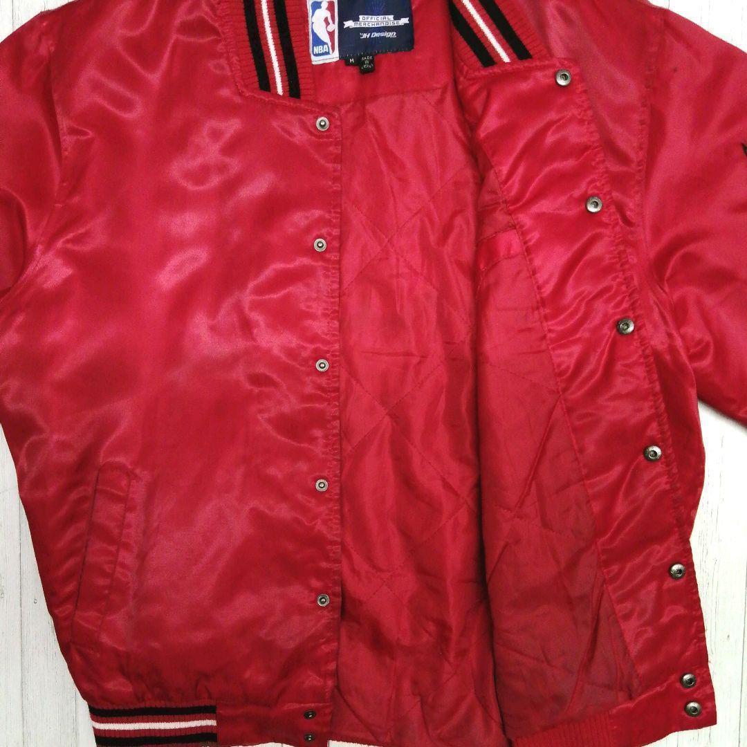 JH Design NBA シカゴブルズ スタジャン 刺繍ロゴ 両面ロゴ - メルカリ