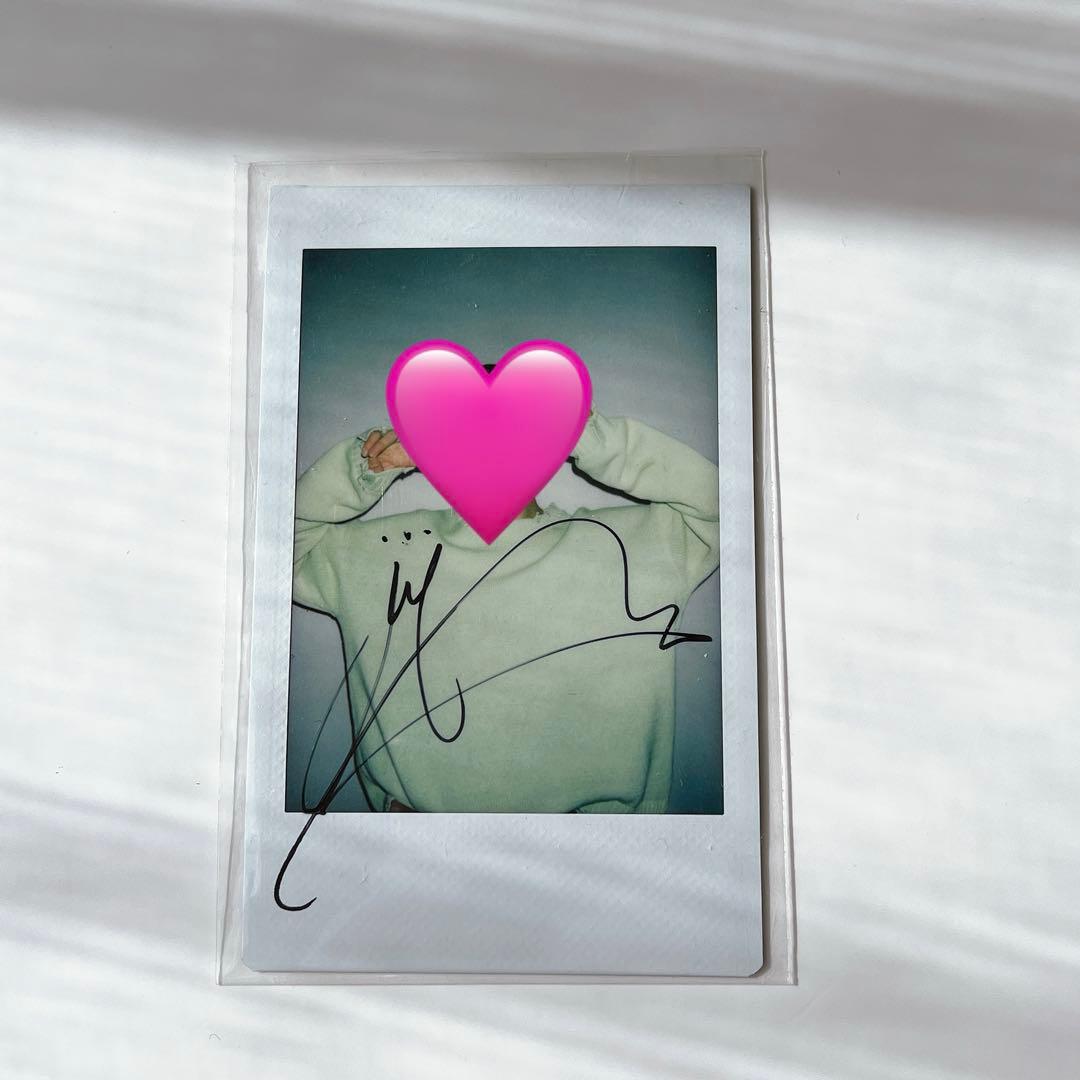 WEi ジュンソ 2集 ヨントン サイン入りポラロイド 即購入◎＋200円で