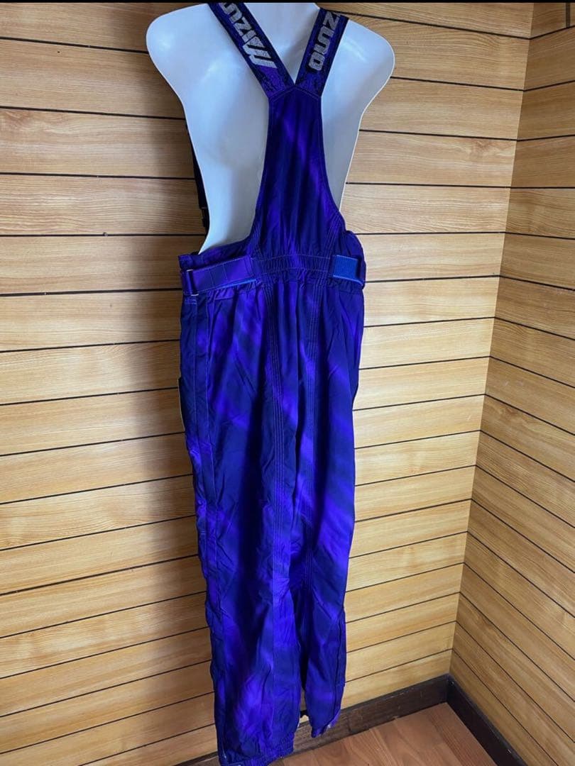 ミズノ スキーウェア Lサイズ メンズ 紫 リレハンメルオリンピック