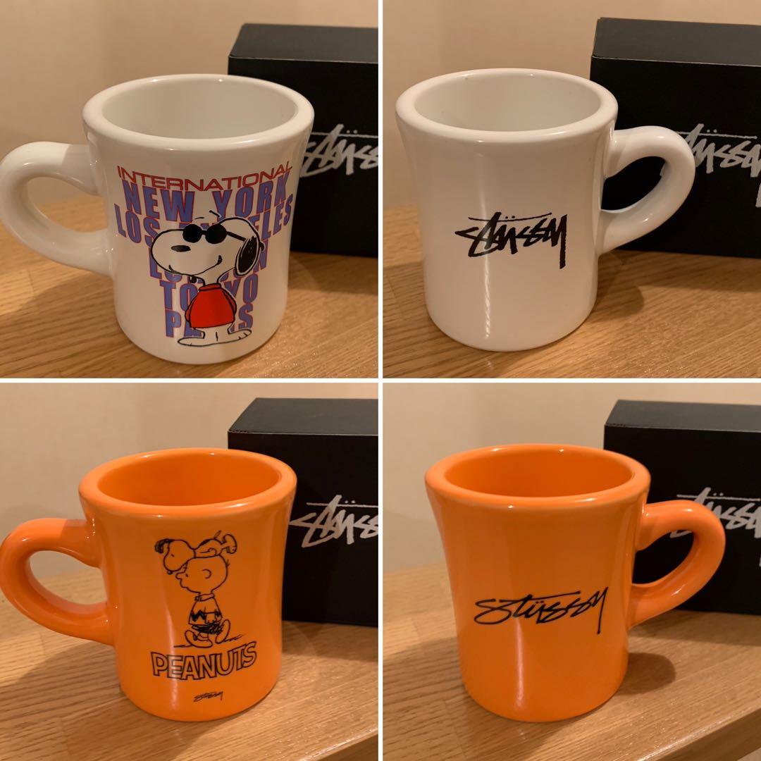 STUSSY × PEANUTS スヌーピー コラボマグカップ 10個セット - メルカリ