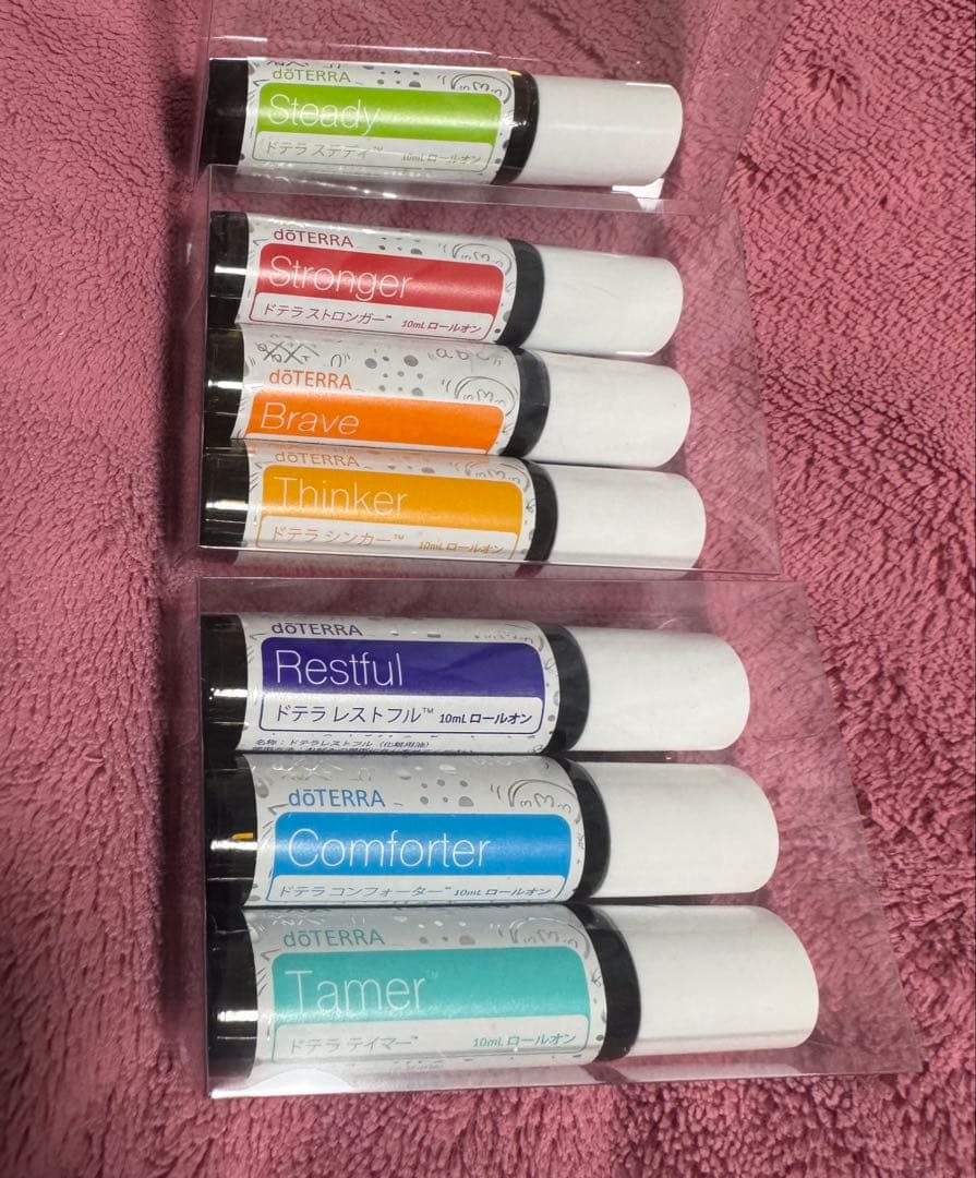dōTERRA キッズ コレクション　10mlロールオン×7本 限定版 doTERRA Kid's Roll-on Blend Collection – Home Essential Oils