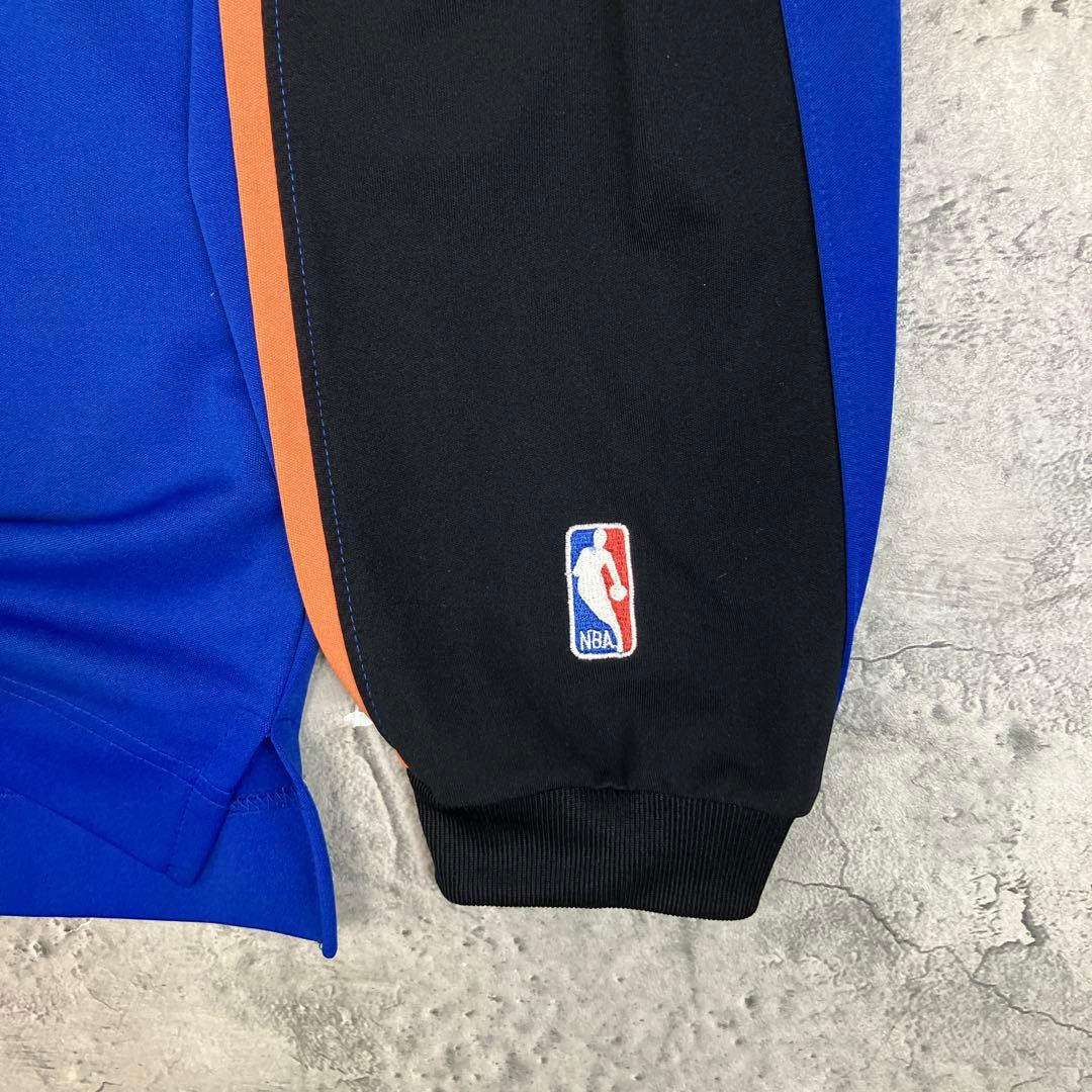 NBA ニューヨーク・ニックス 長袖シューティングシャツ 韓国製 古着 刺繍 L