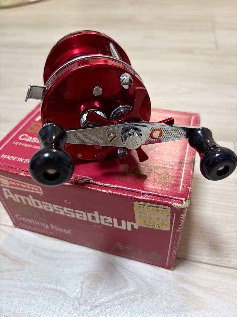 ABU Ambassadeur 5000 79年山型超美品 - メルカリ ABU Ambassadeur