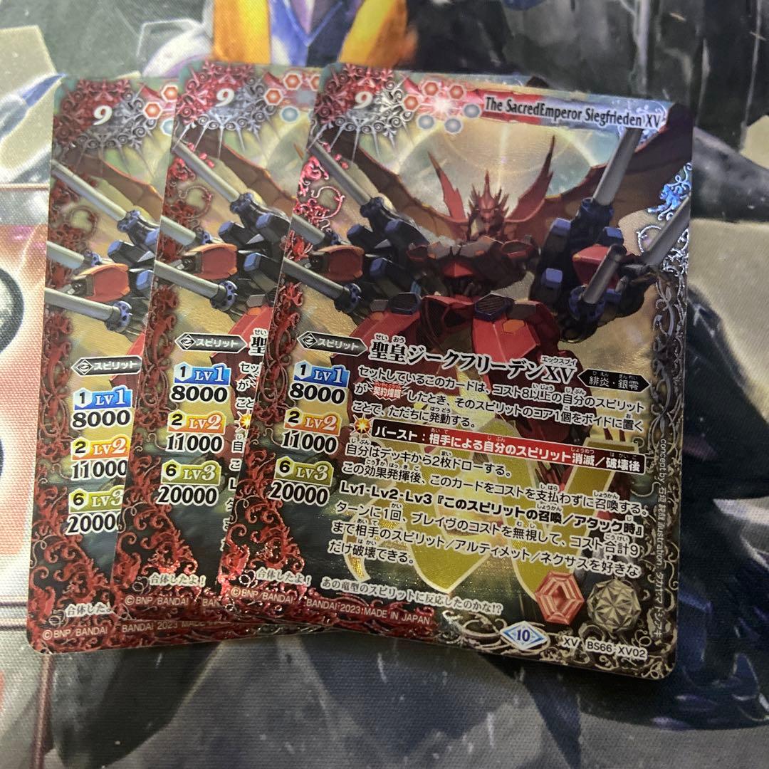 聖皇ジークフリーデンXV 3枚