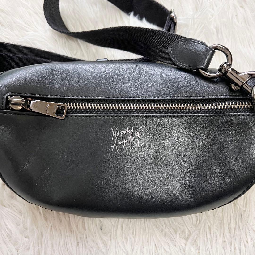 美品 コーチ ウエストバッグ セレーナゴメスコラボ 完売品 ブラック