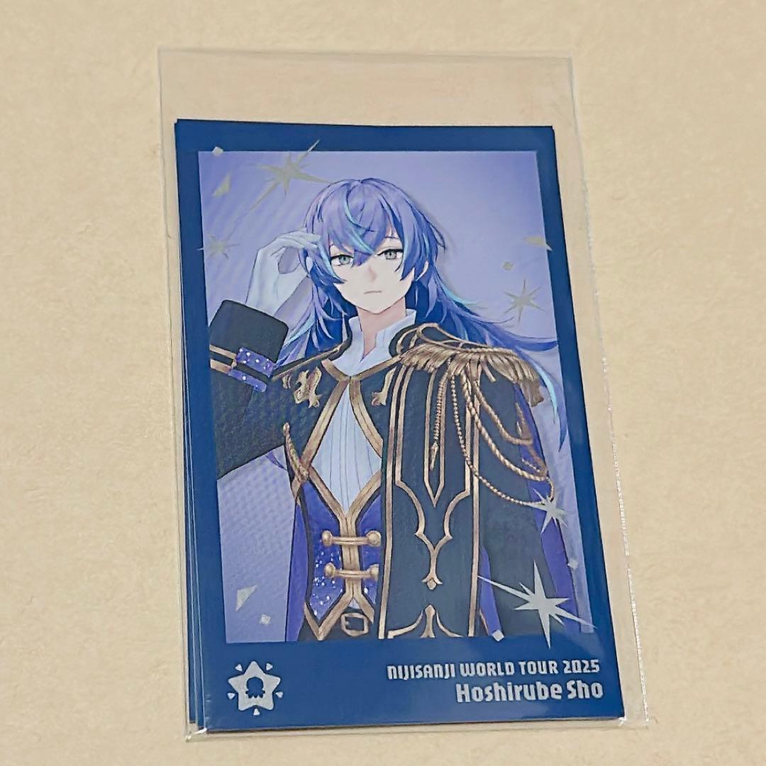 にじさんじ WORLD TOUR 2025 チェキ 星導ショウ - メルカリ