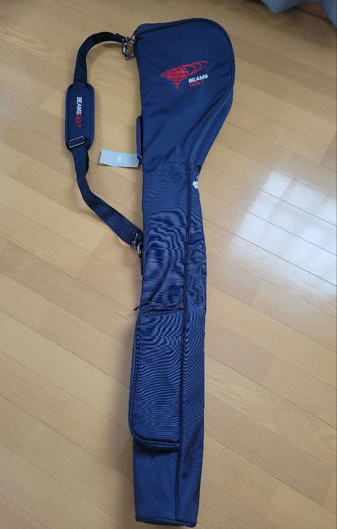 BEAMS GOLF ゴルフバッグ ネイビー タグ付き