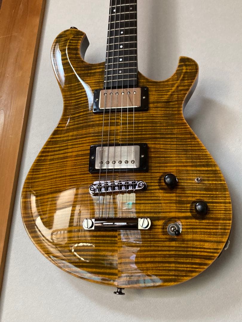 世界に1本 YOKOYAMA GUITARS エレキギター ホンマホ PRS搭載 - メルカリ