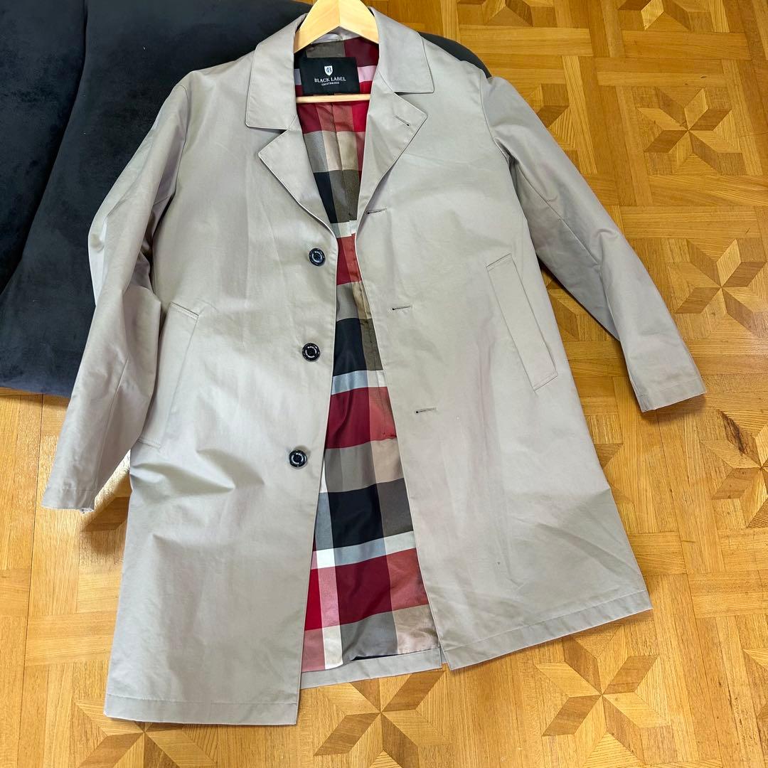 BLACK LABEL CRESTBRIDGEステンカラーコート ベージュ L BLACK LABEL CRESTBRIDGE（ブラックレーベル・クレストブリッジ）の