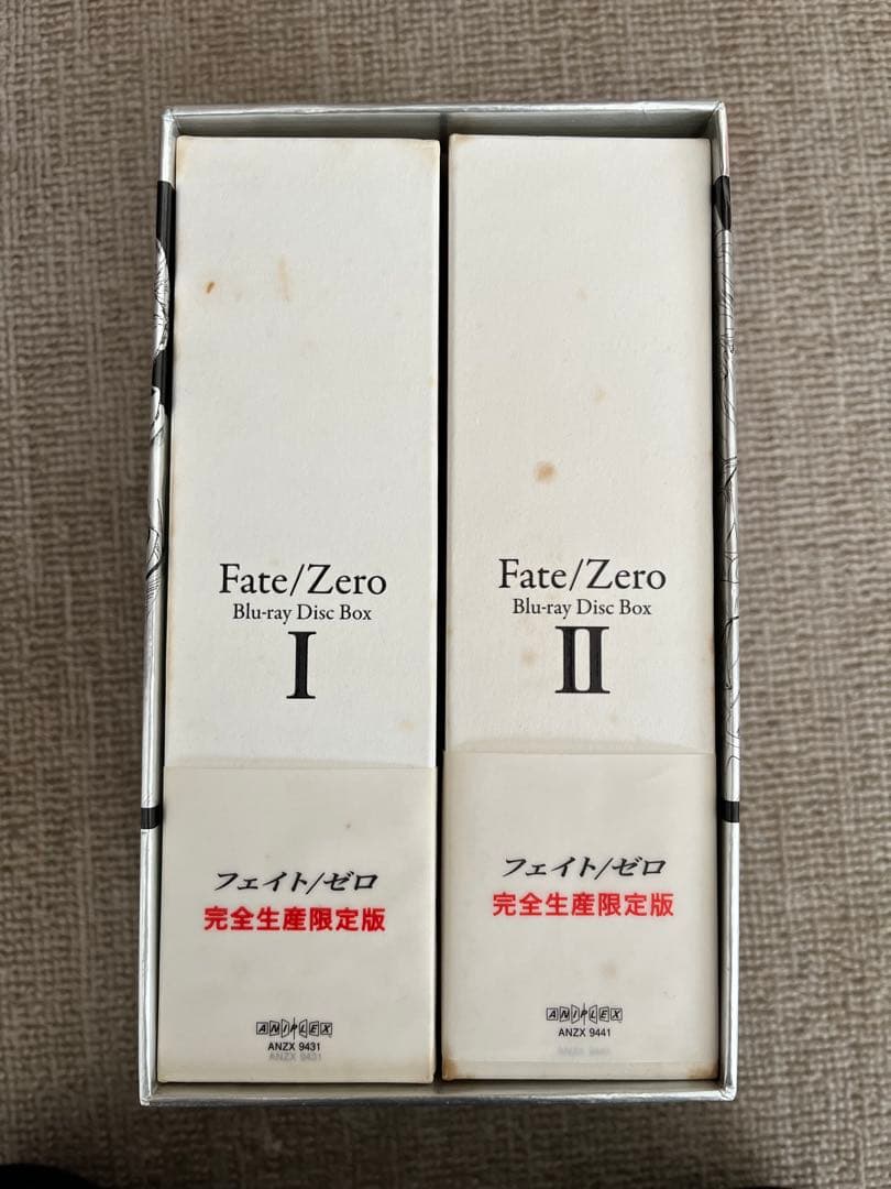 全巻収納BOX付録付】Fate/Zero Blu-ray Box I&II