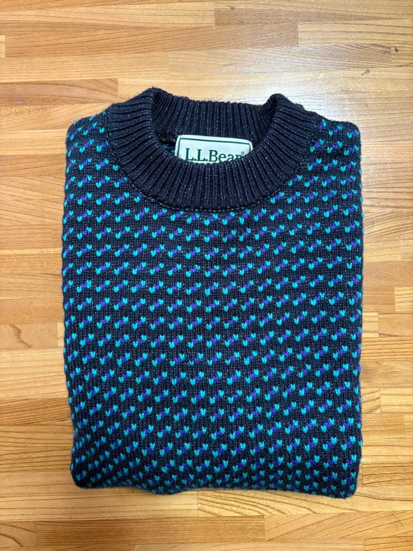 ト*ー様 L.L.Bean／エルエルビーン　バーズアイセーター　JAPAN ED