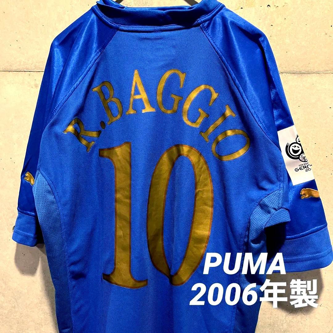 激レア2006年PUMAイタリア代表ロベルトバッジョユニフォームゲーム