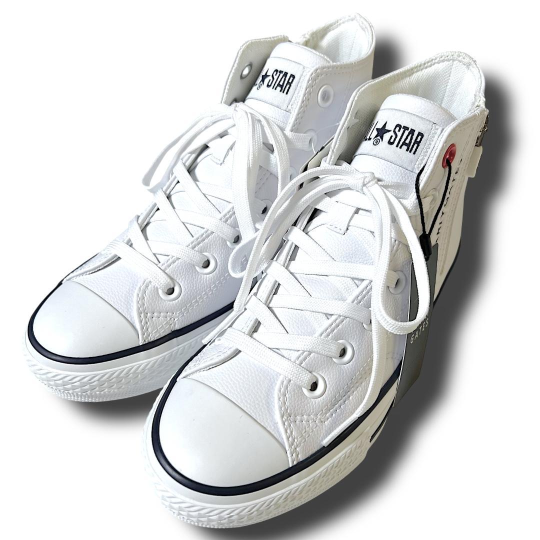 23.5cm パーリーゲイツ×コンバース 希少コラボ ゴルフシューズ スニーカー