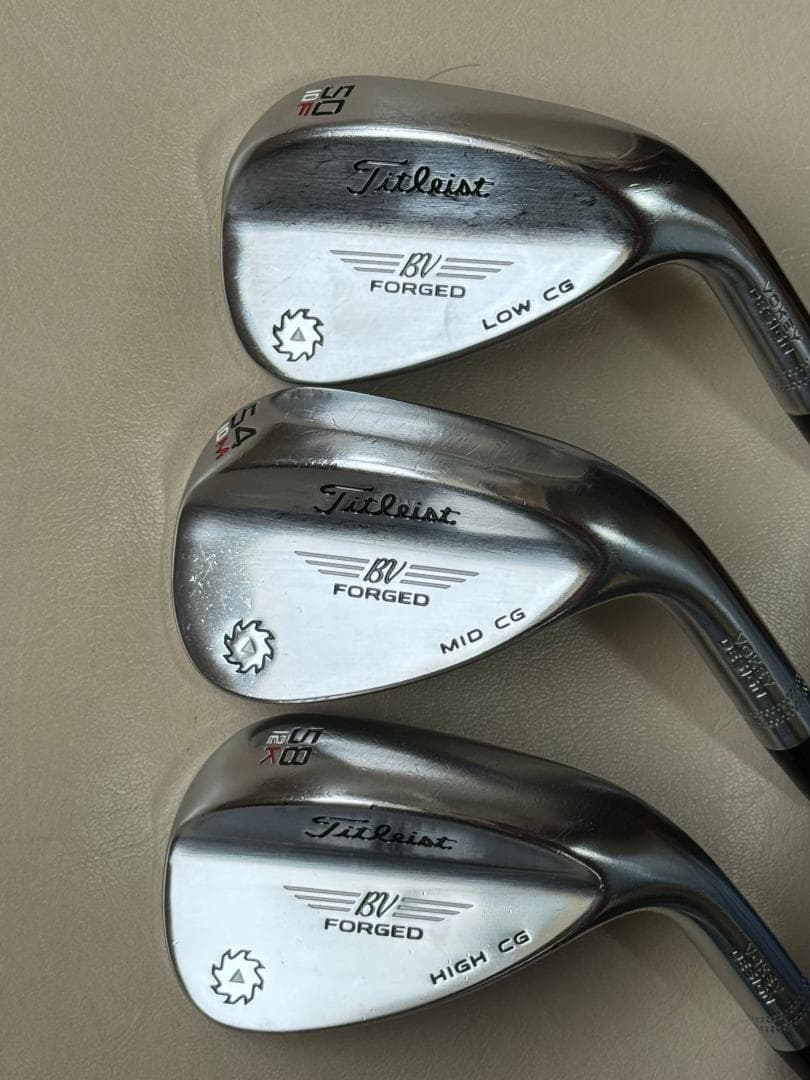 タイトリストVOKEY FORGED ウェッジセット 50° 54° 58°