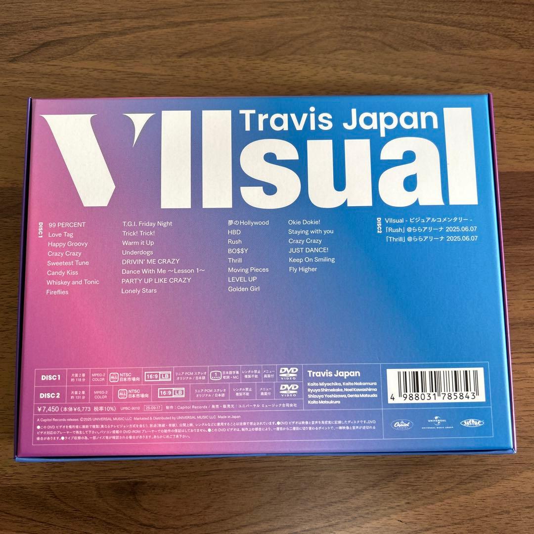 新品 TravisJapan VIIsual 完全生産限定盤 チャーム付き - メルカリ
