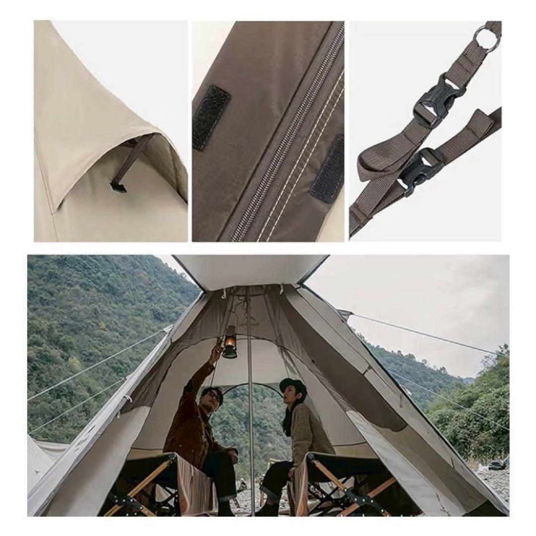 新品 Naturehike ネイチャーハイク 大型 ワンポールテントベ