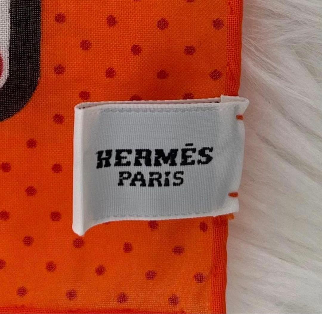 HERMES】極美品✨エルメス ミニカレ クリッククラック スカーフ 箱なし