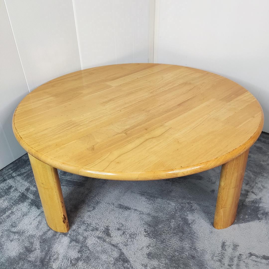 円卓　ちゃぶ台　テーブル 折りたたみ 木製 座卓 丸 80cm レトロ　イシモク 楽天市場】ちゃぶ台 レトロ 円卓 幅80 座卓 折れ脚 座卓テーブル 丸型