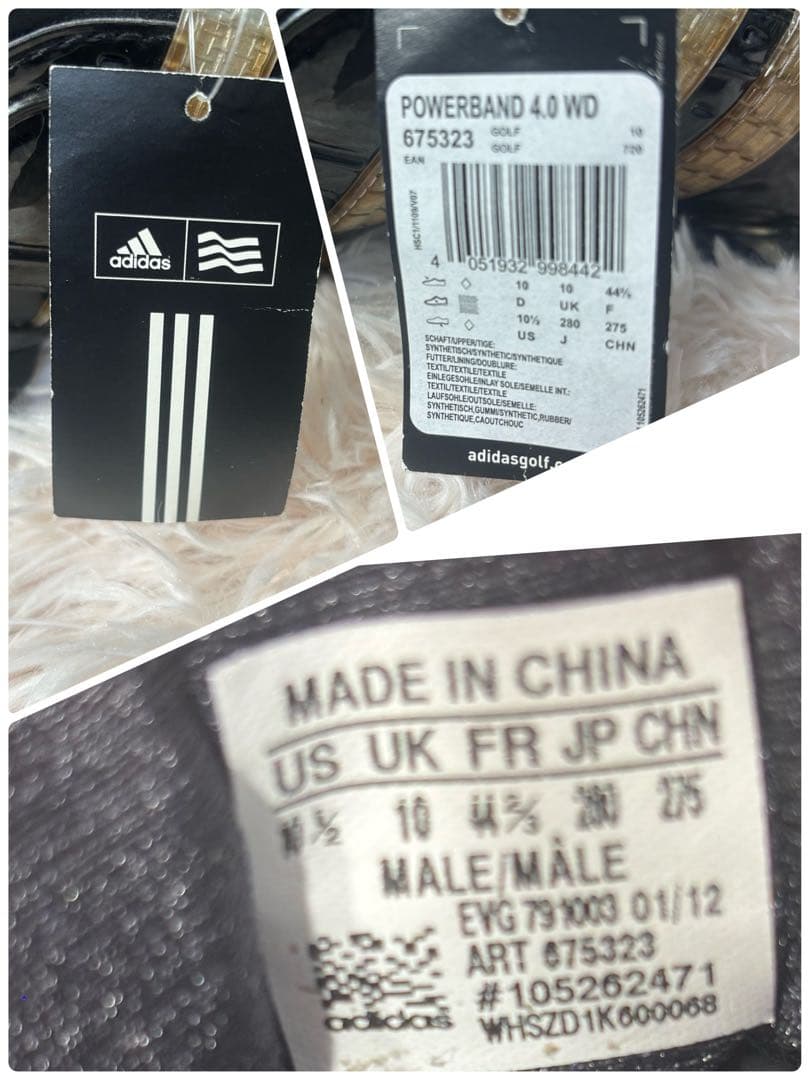 未使用 アディダス ゴルフシューズ POWER BAND4.0WD 28.0cm