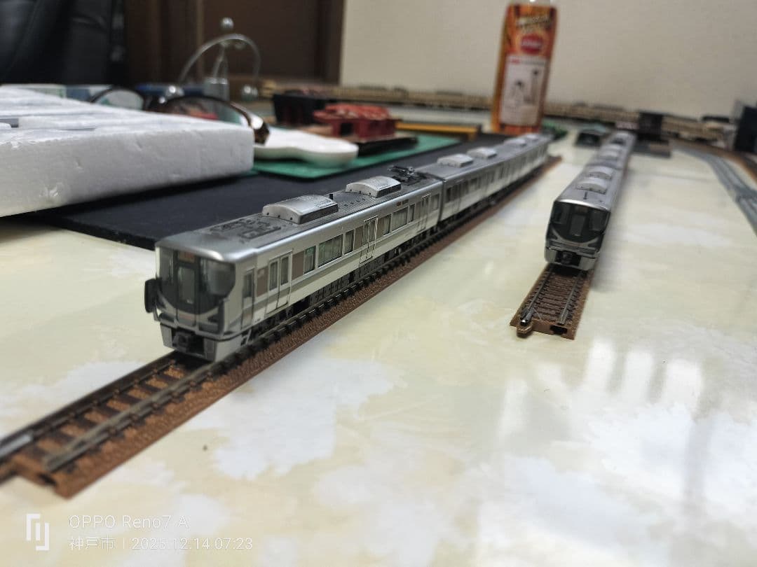 Nゲージ カトー全車室内灯白色LED新快速225系6両編成 鉄道