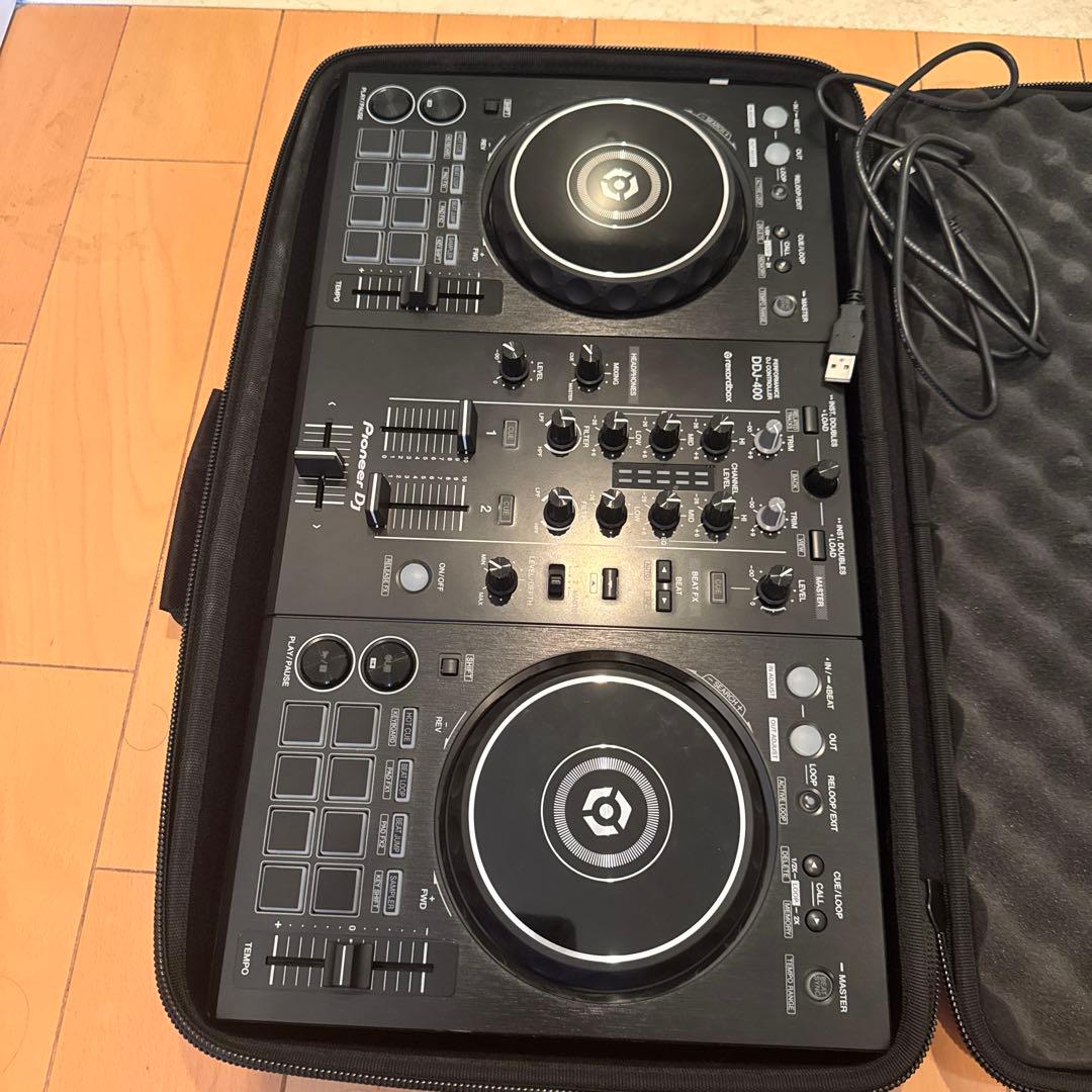 DDJ-400 20年モデル　ケース&ケーブル付き Amazon.com: Magma CTRL Case DDJ-FLX4, DDJ-400, DDJ-SB3/SB2/RB