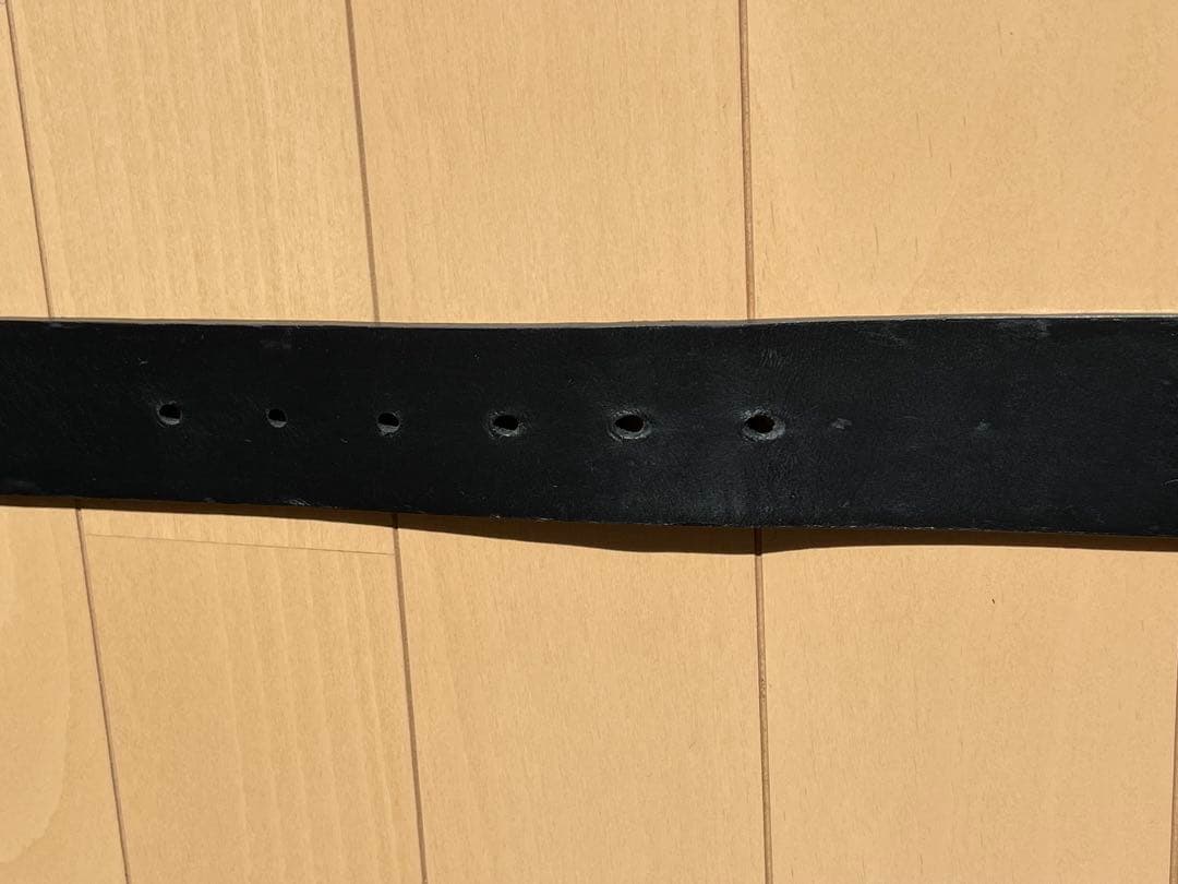 Y*k様 美品☆Back Channel ゴーストライオン カモ レザー ベルト