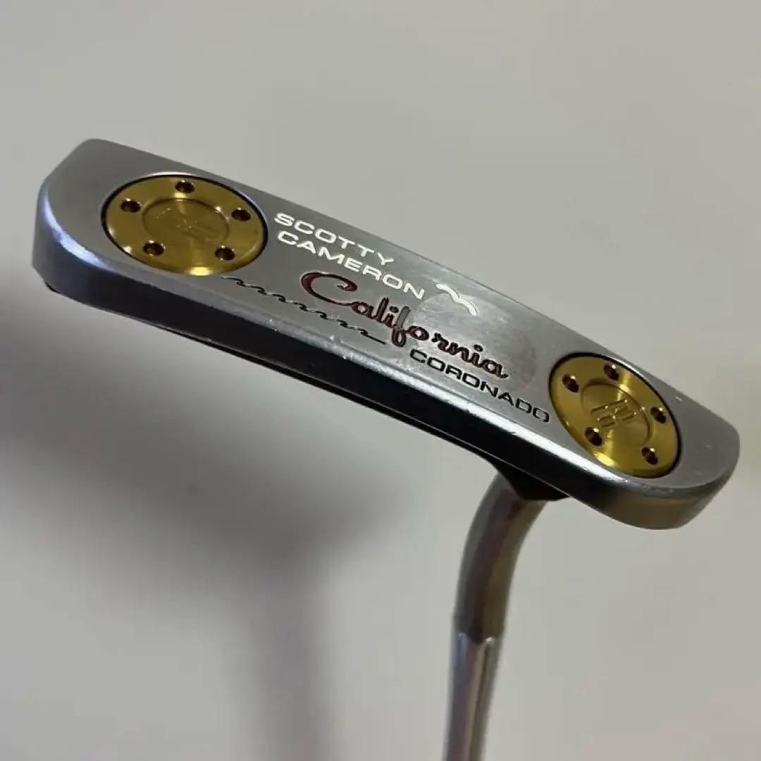 スコッティキャメロン カリフォルニア　コロナド　パター　ウェイト付 スコッティキャメロン カリフォルニア コロナド パター ウェイト付