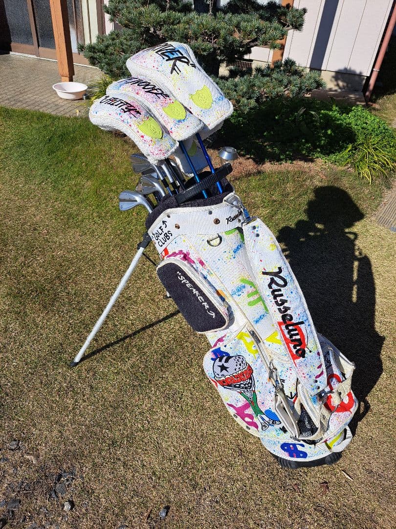 Russeluno キャディバッグ ヘッドカバーセット - メルカリ