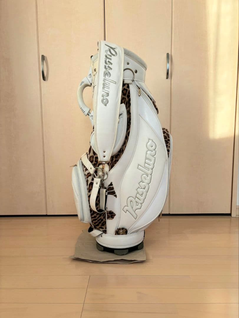 希少 ラッセルノ 限定 シャーク ヒョウ柄 ゴルフ キャディバッグ 希少