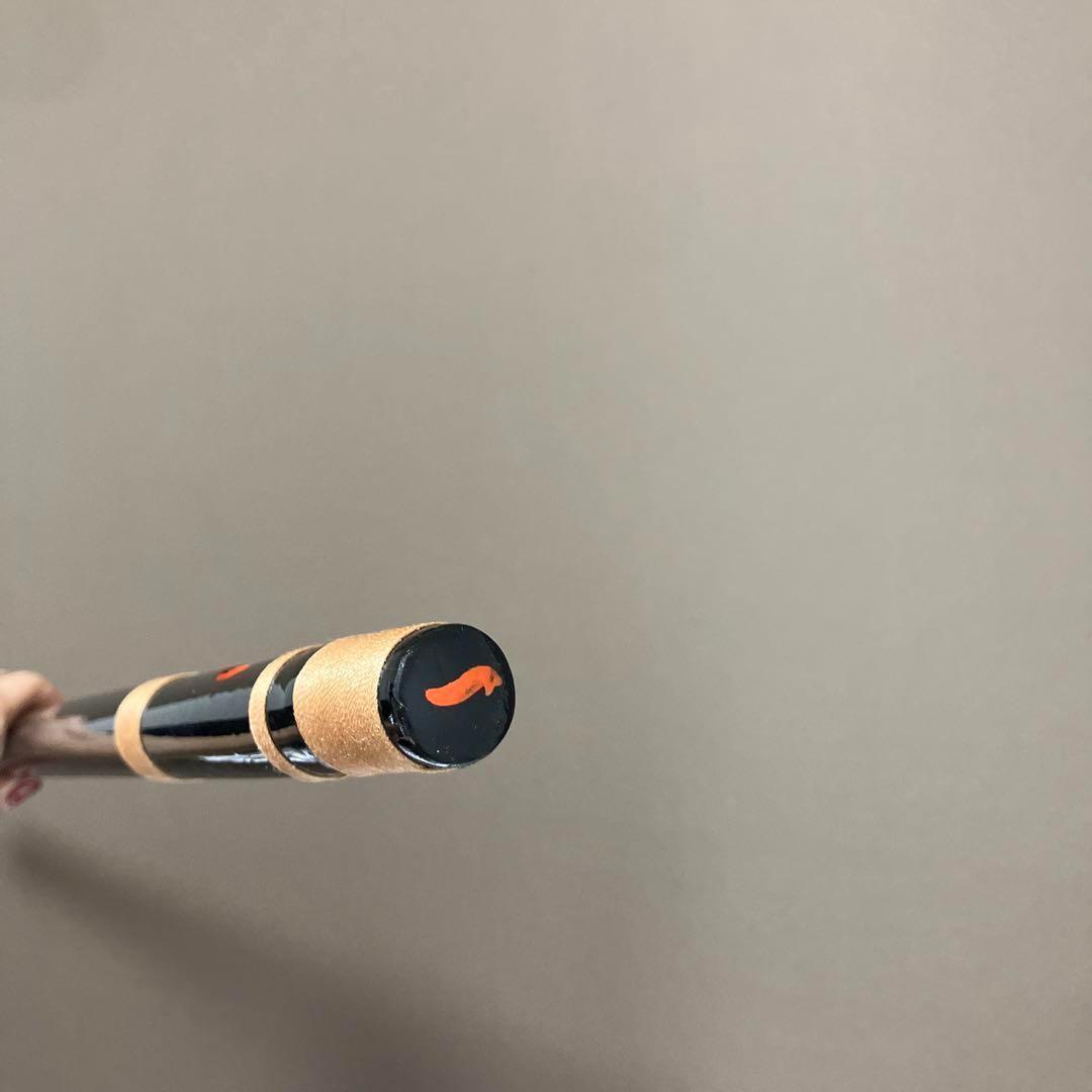 一本調子 F管 CMR1-23 唄物 ドレミ調 天地糸巻黒塗 西洋