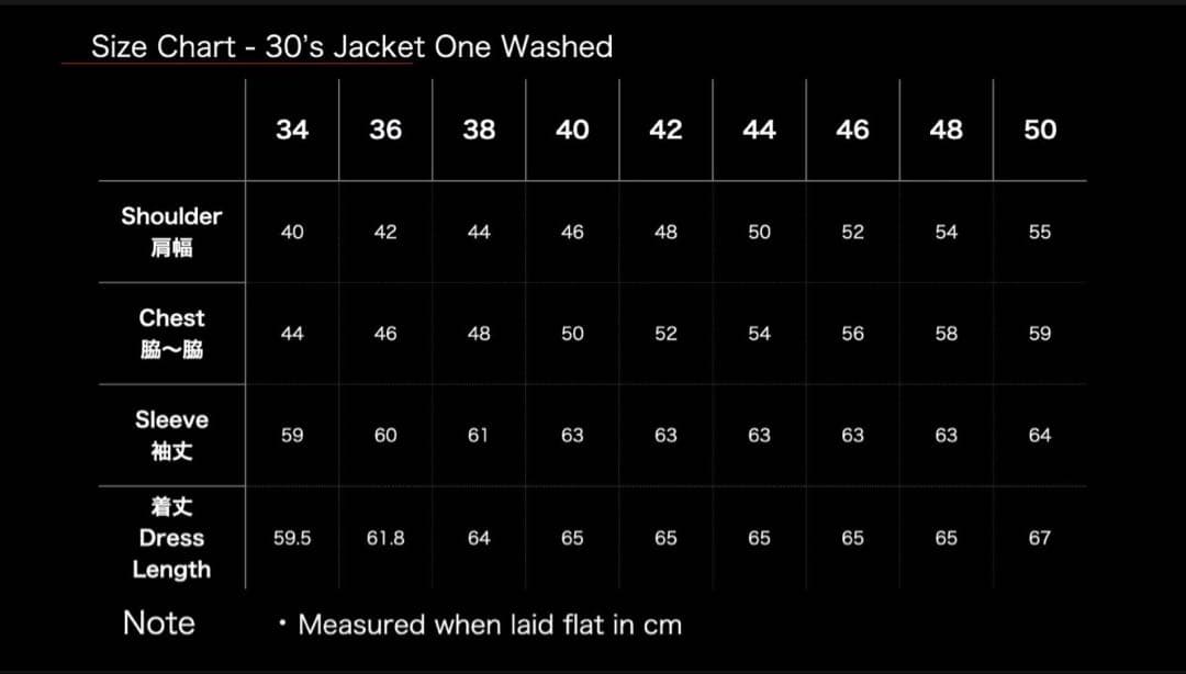 【試着程度】TCB JEANS 30's Jacket 14.1oz サイズ42