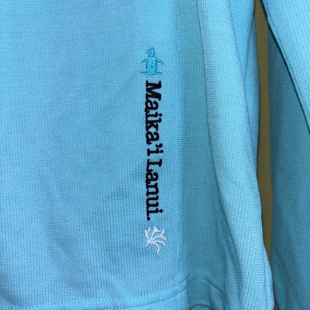 Maika'i Lanui. 水色 長袖シャツ レディース Mサイズ うちらのろんてぃ