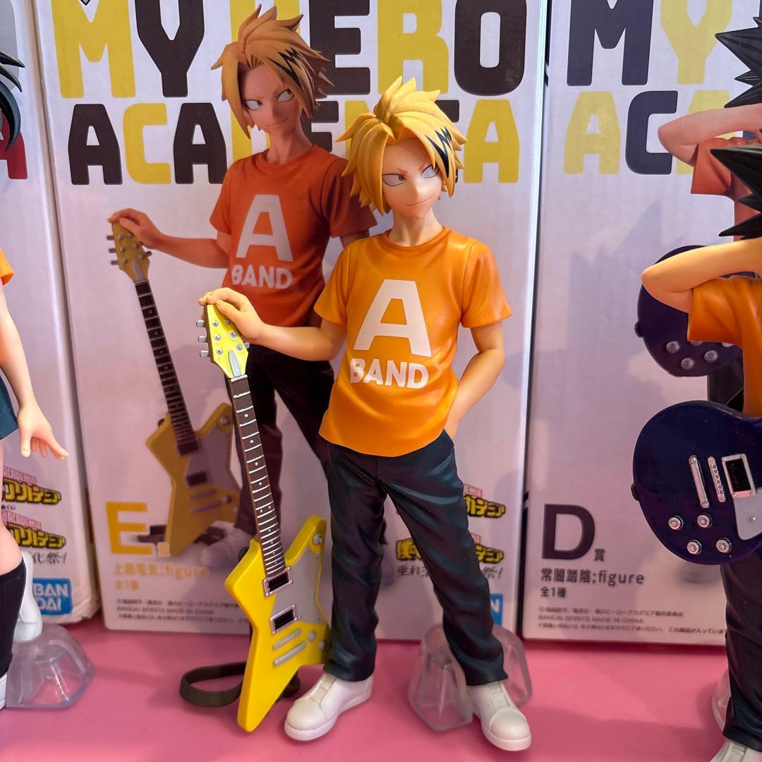 ヒロアカ 一番くじ 垂れ流せ 文化祭 耳郎響香 常闇踏陰 上鳴電気 八百